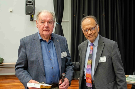 John Woollett and Sir Partha Dasgupta