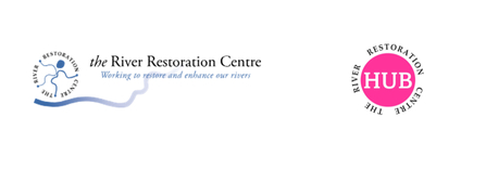 RRC and River restoration hub logos