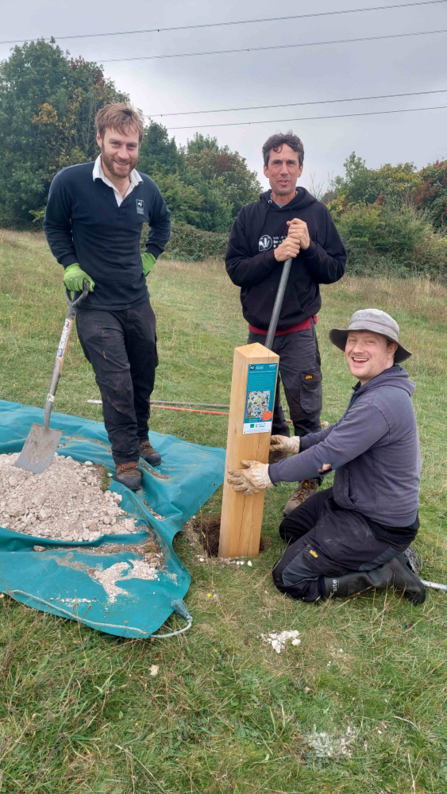 Matt Purkis, Matt Sutcliffe and James Fitton