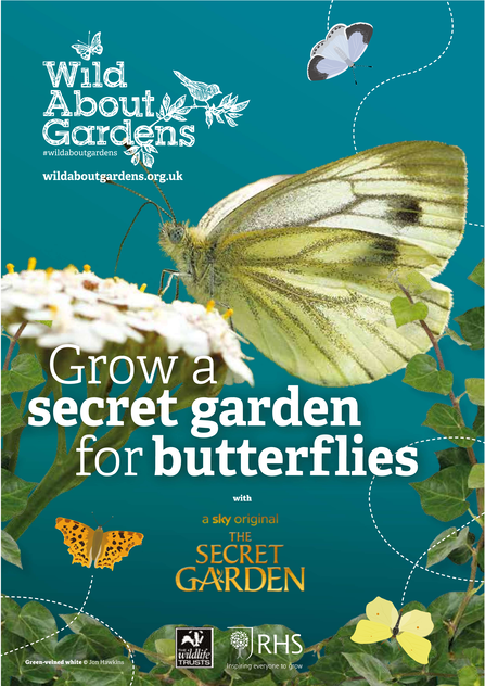 The front page of the Wild About Gardens butterfly gardening guide