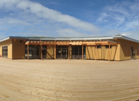 Nene Wetlands Visitor Centre by Katie King