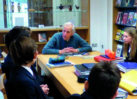 Ioan F Thomas working as a biology teacher at Oundle School