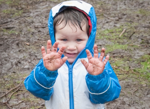 Child playing